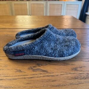 Giesswein Charcoal Wool Clogs‎ incredibly comfortable with support and stretch
